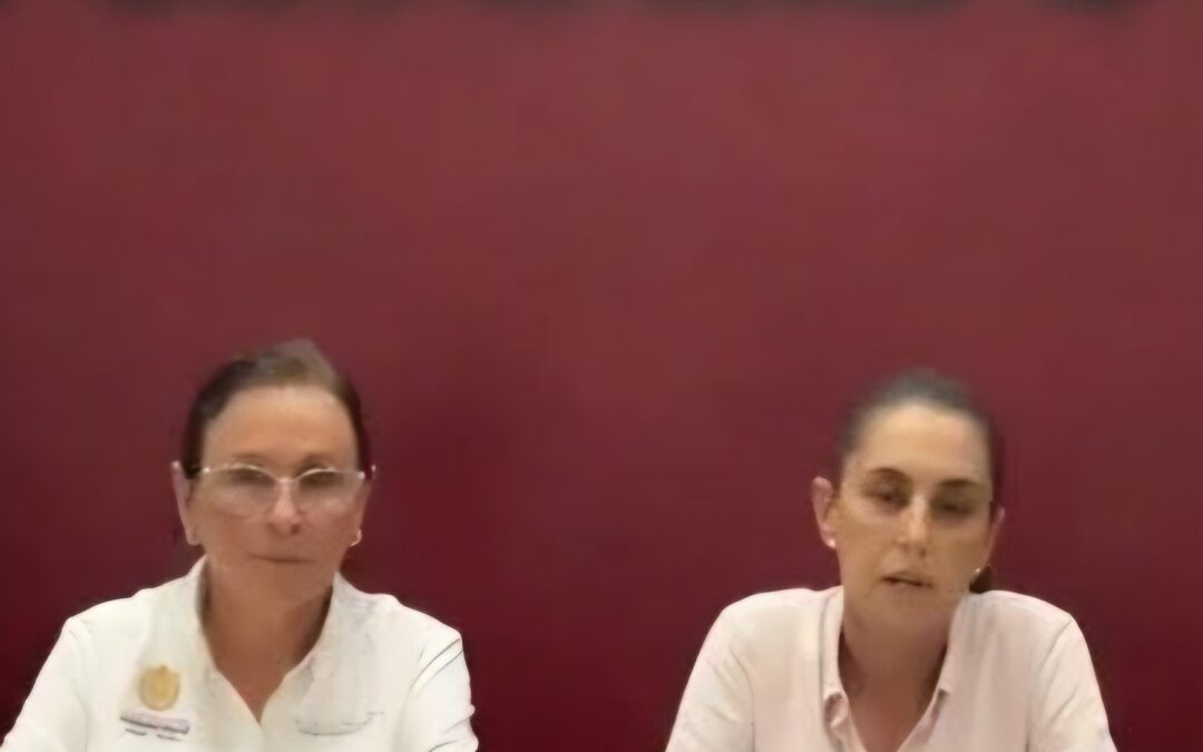 Gobernadora de Veracruz, Rocío Nahle y la Presidenta Claudia Sheinbaum