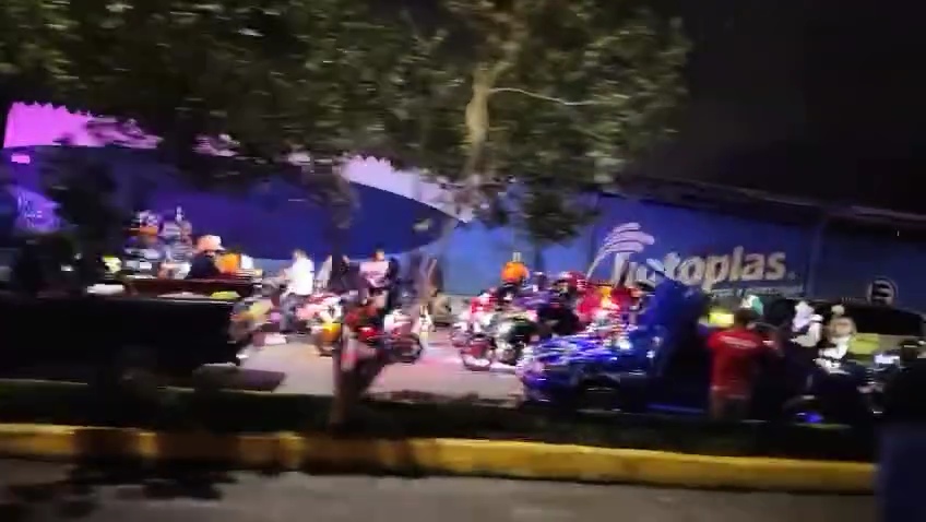 Realizan la Rodada del Terror 2025 en Xalapa