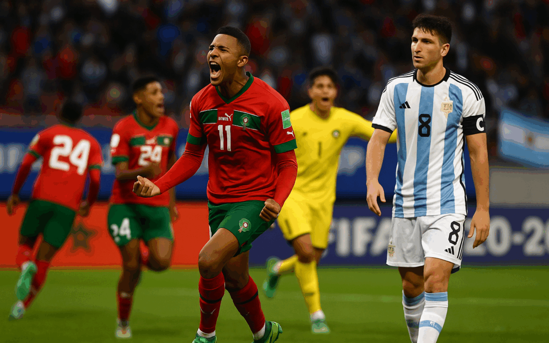 ¡Histórico! Marruecos y Argentina disputarán la gran final del Mundial Sub-20 en Chile 2025