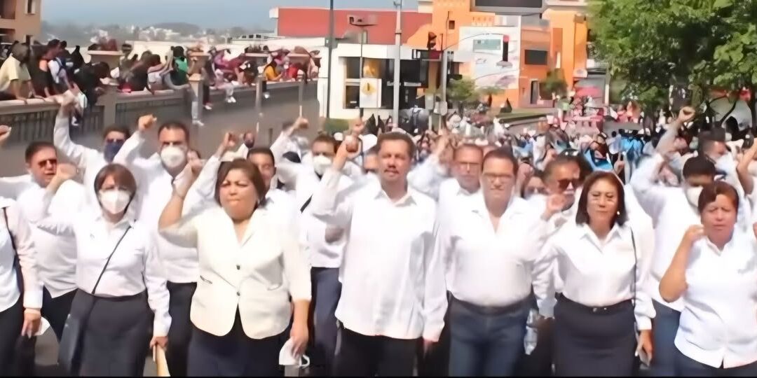 -Este sábado 4 de octubre, la sección 32 del Sindicato Nacional de Trabajadores de la Educación (SNTE) realizará una marcha en el centro de Xalapa, lo que provocará afectaciones viales en la capital veracruzana.