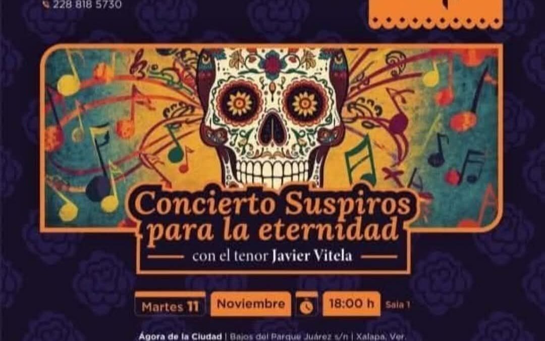 Invitan a concierto de tenor en Xalapa