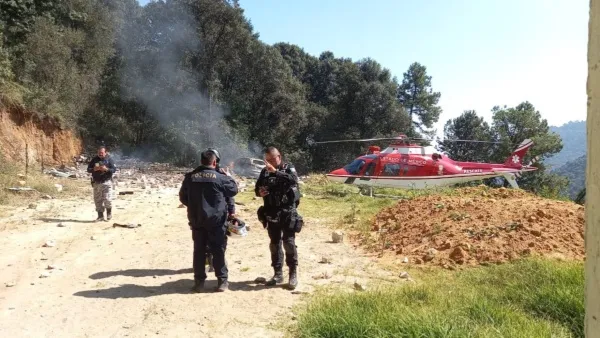¡¡Explosión en taller clandestino de pirotecnia sacude Huixquilucan; un muerto y varios heridos!!