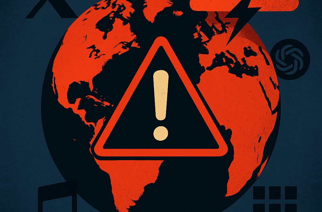 Caída masiva mundial: Cloudflare se desploma y tumba X, ChatGPT, Spotify, Canva y más servicios