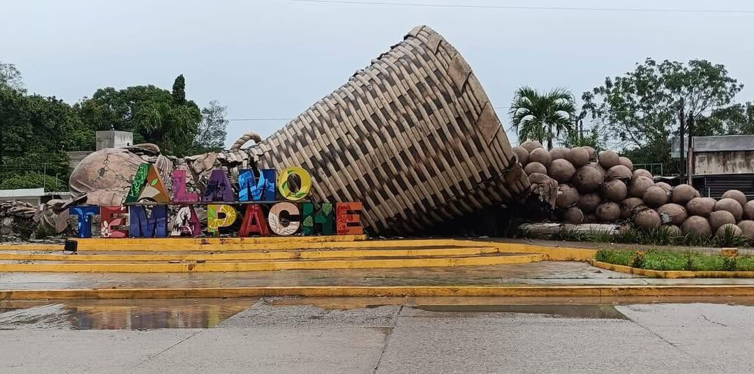 ¡¡Colapsa monumento al Colotero en Álamo!!